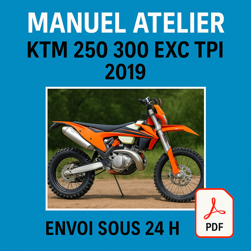 Manuel atelier ktm - ktm, exc