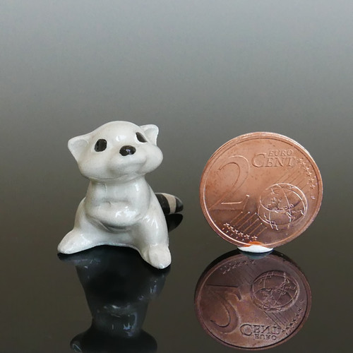 Figurine ancienne raton laveur - ancienne,
