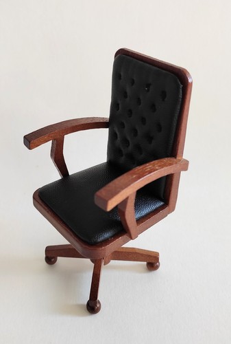 Fauteuil bureau en noyer - de,