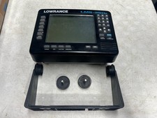 Lowrance LMS-350a Fishfinder Head Unit with Bracket and Knobs Untested
