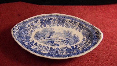 Ravier faience bleu - ravier,