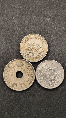 Lot pieces afrique dont 500 - pieces,