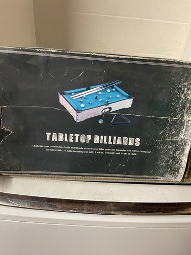 Mint tabletop billards - mint, set