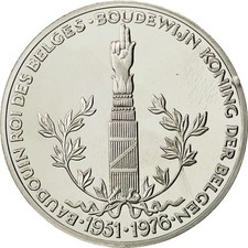 Belgique, Médaille, Baudouin