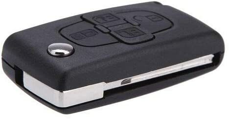 Coque clé pour peugeot 807 - coque,
