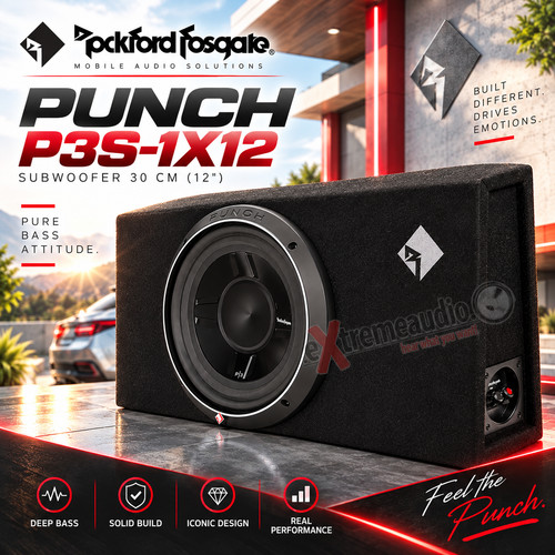 Rockford fosgate p3s 1x12 - rockford, p3s-1x12