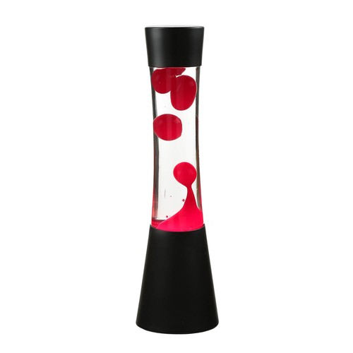 Lampe lava rétro noir - lampe,