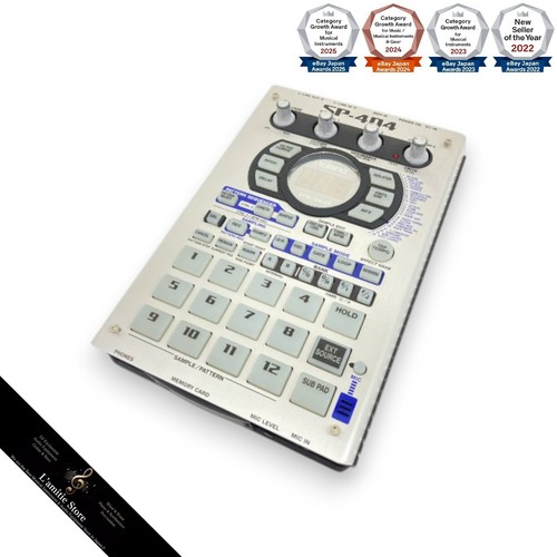 Roland 404 sampler - sp-404, silver
