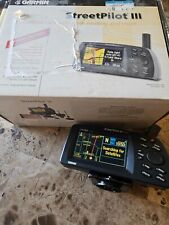 Garmin Street Pilot III GPS Receiver Bundle W/Car Charger Data Card CD's, works!