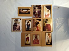 Religious Objects Lot Of 10 Icons Cards