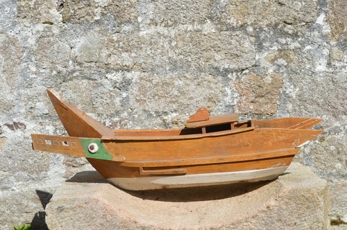 Ancienne maquette jonque - jonque, asie