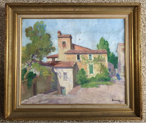 Hst tableau signé paul andré - hst,