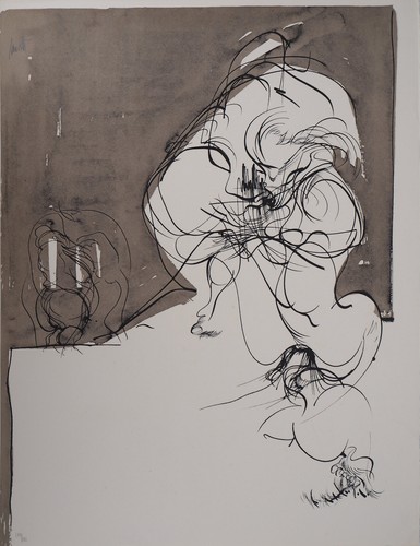 Raymond moretti jeune femme - moretti, :