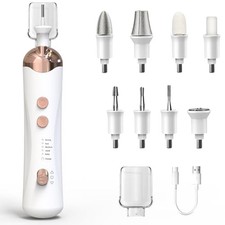 Ponceuse pour Ongles Professionnel, kit Manucure Pedicure à Domicile USB Rech...