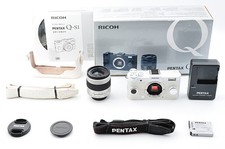 Pentax Q-S1 White 12.4 MP Digital Camera 83 shots w/02 Lens [Near Mint] #287