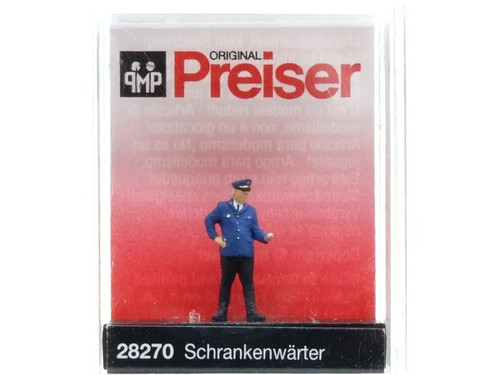 Preiser contrôleur train - preiser,