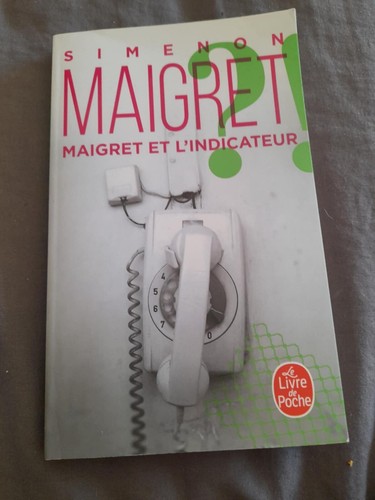 Maigret indicateur - maigret, l'