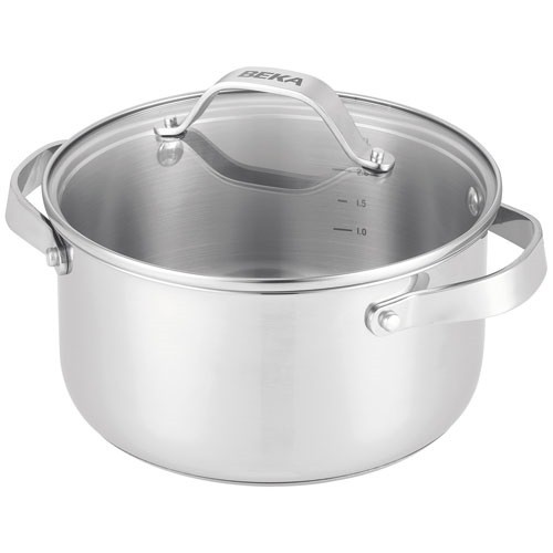 Beka faitout inox 24cm avec - inox,