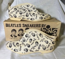 RARE Vintage 1964 The Beatles Wing Ding Sneakers with Original Box - NEMS