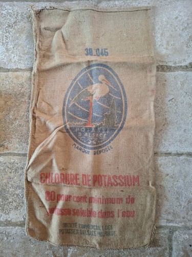 Sac toile jute potasse - de,