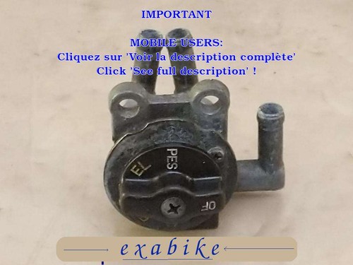 Robinet essence pour - d'essence,