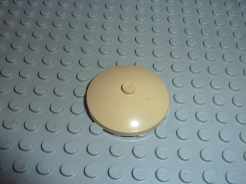 Lego tan round dish 3960 - 3960, /