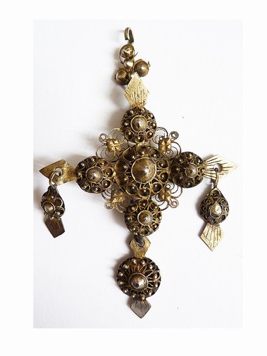 Croix pendentif argent - en,
