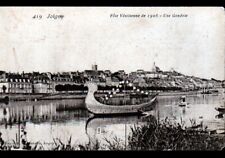 JOIGNY (89) animated gondola at the Venetian FETE in 1906
