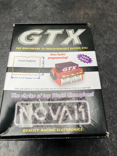 Novak gtx brushed esc - brushed,
