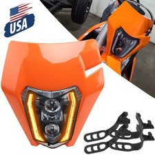 LED Headlight w/maske For KTM