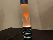 LAMPE A LAVE EN ÉMAUX DE