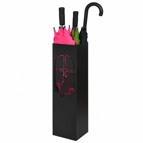 Porte parapluie métal noir
