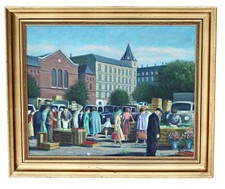 Animée Scène de Marché