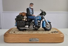 Harley Davidson 1994 'Old Soldier' Limited Mark Patrick Statue #1019/1500 READ