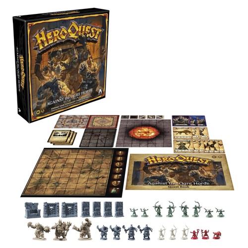 Hero quest against the ogre - hero,