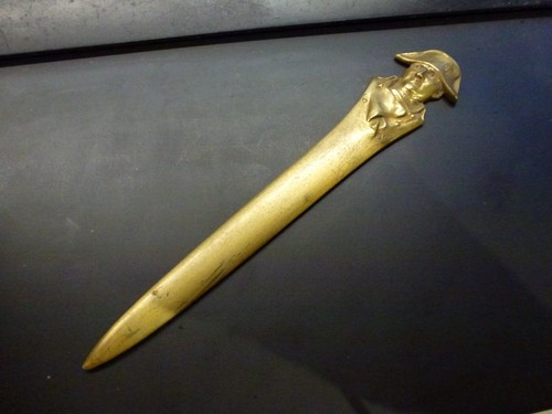 Coupe papier bronze - coupe,