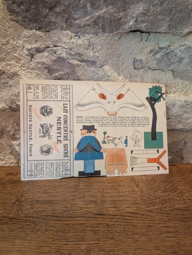 Carte découper vache et - carte,