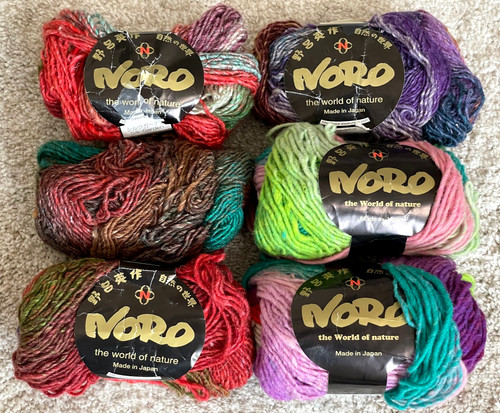Mixed lot noro - noro, silk