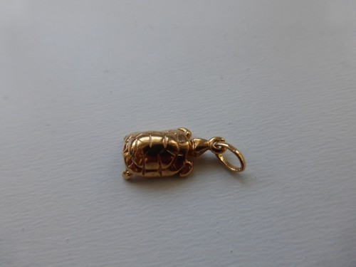 Pendentif neuf tortue plaqué - pendentif,