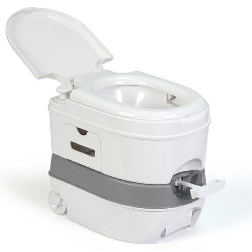 Toilette portable roulettes - portable, wc