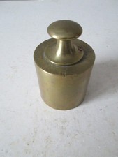poids en laiton 1 kg ancien