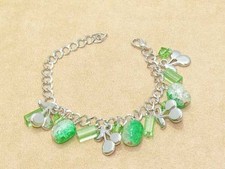 BRACELET ARGENTE PERLES EN