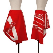 COMME des GARCONS HOMME PLUS Logo Printed Skirt Size M(K-148410)