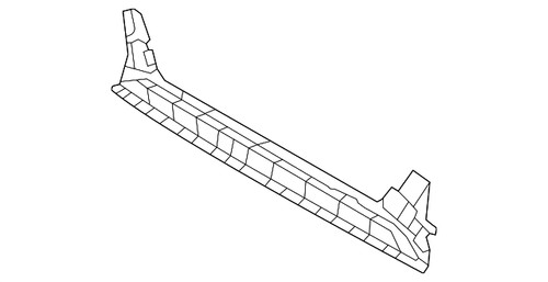 Genuine audi lower grille - genuine,