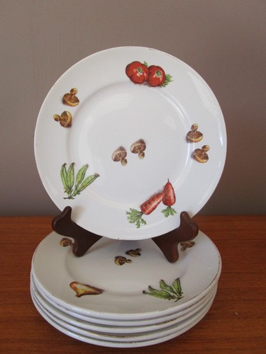 Assiettes dessert moulin - 6,