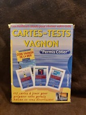 Vagnon Coastal Permit Test Cards in Blister