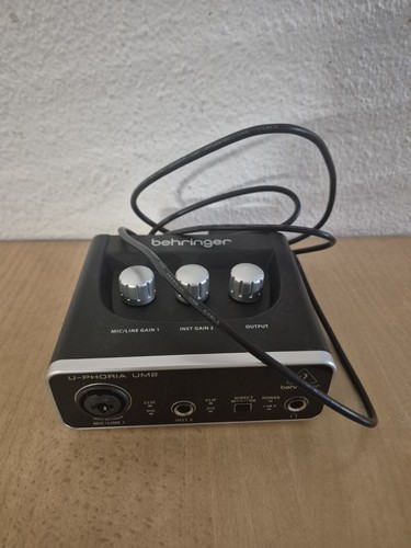 Interface audio usb behringer - audio,