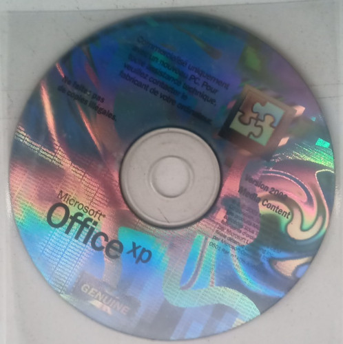 Microsoft office version - office, xp