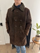 Manteau shearling vintage
