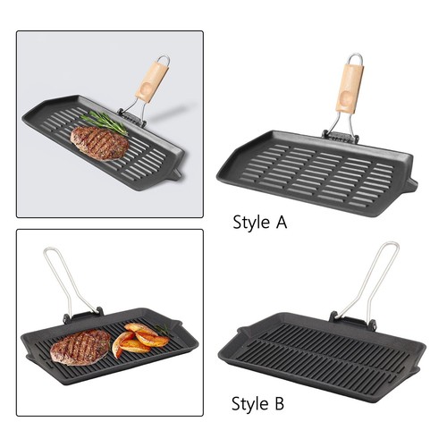 Poêle griller à - à,